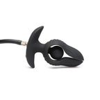 Dark Pearl Inflatable Vibrating Butt Plu